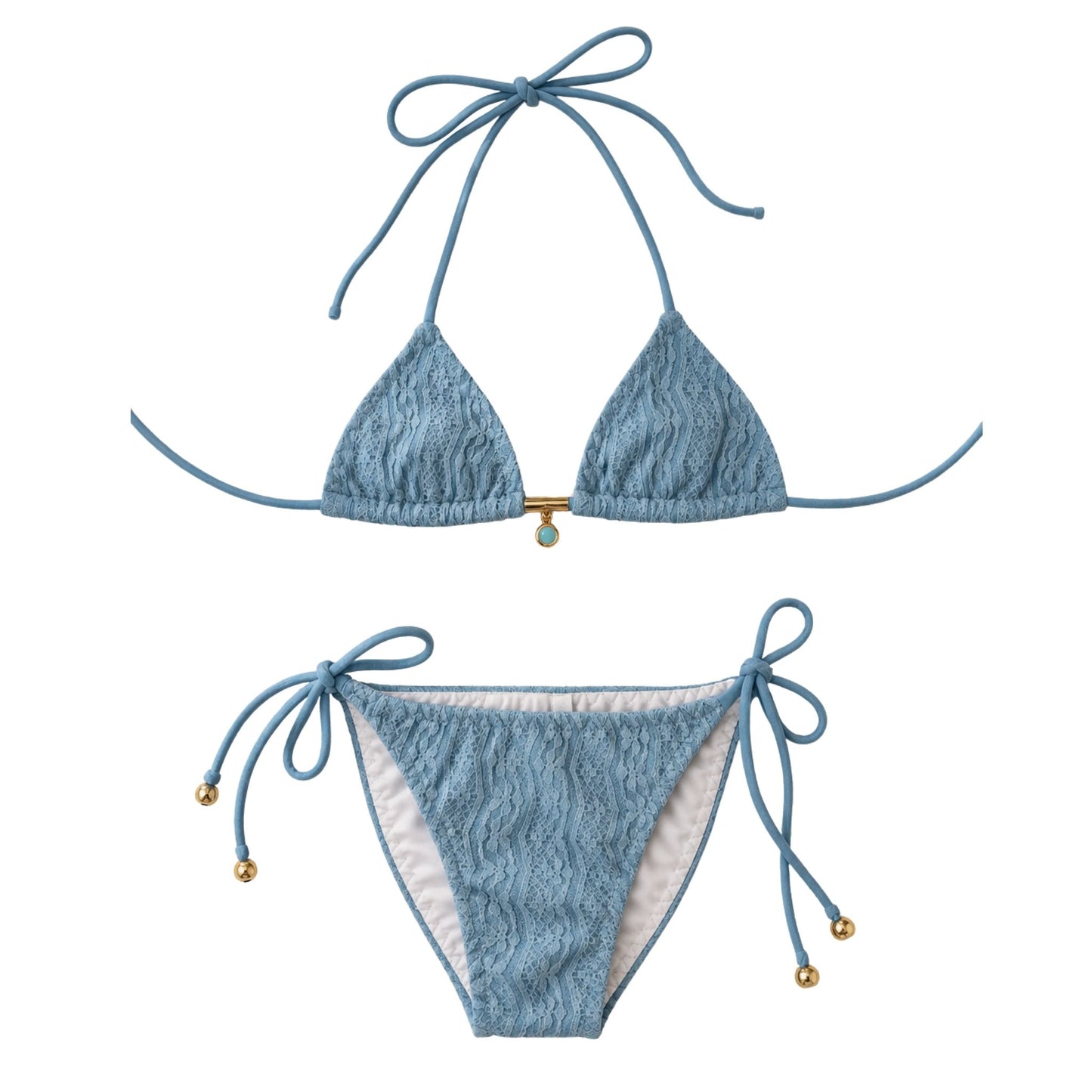 Luara Blue Lace Bikini