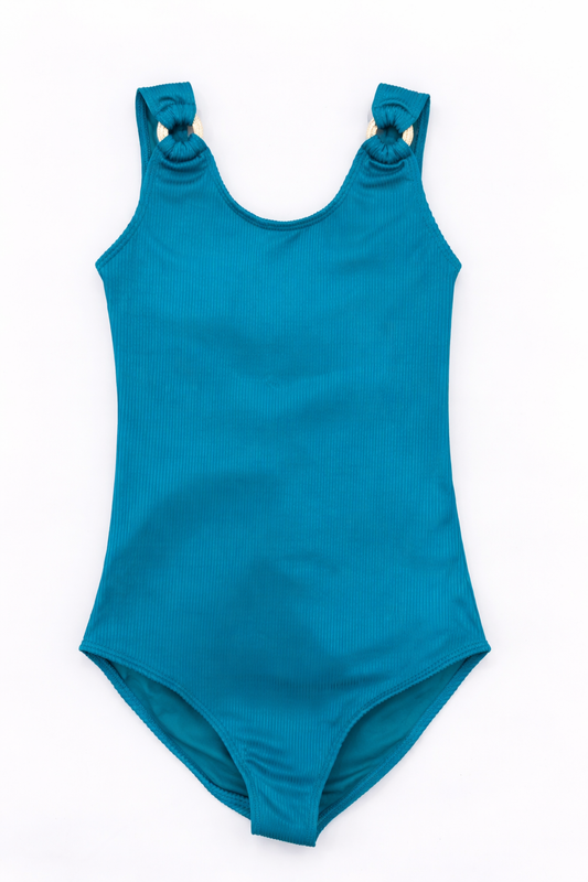 Ribbed Full Piece Swim